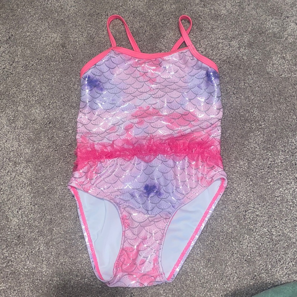 Mermaid bathing suit , size 4t